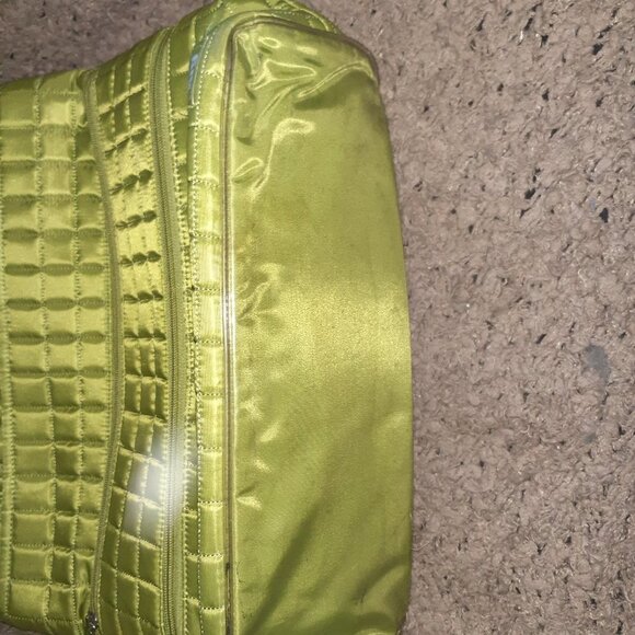 LUG-Taxicab-Green Tote-Shoulder Bag-Quilted Travel-Storage Pockets-Diaper Bag-NM - Picture 10 of 11